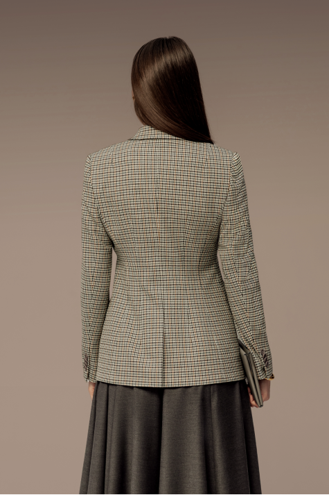 Жакет Однобортный 4 вид сзади